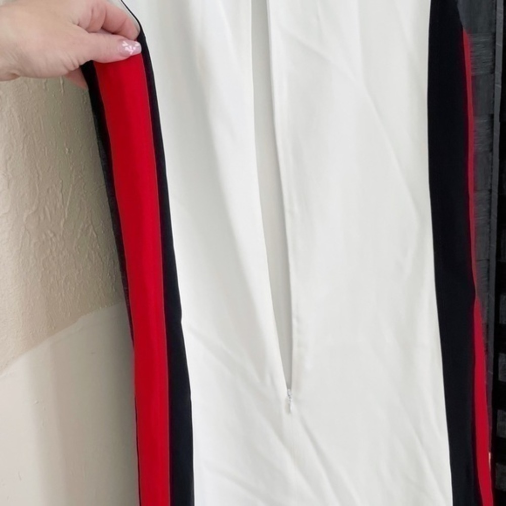 BURBERRY Collectors Runway White Stripe Midi Dress - Picture 10 of 16